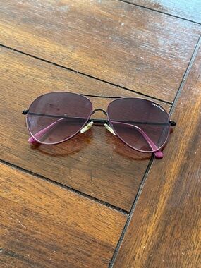Kenneth Cole Reaction Purple/Pink Aviator Sunglasses